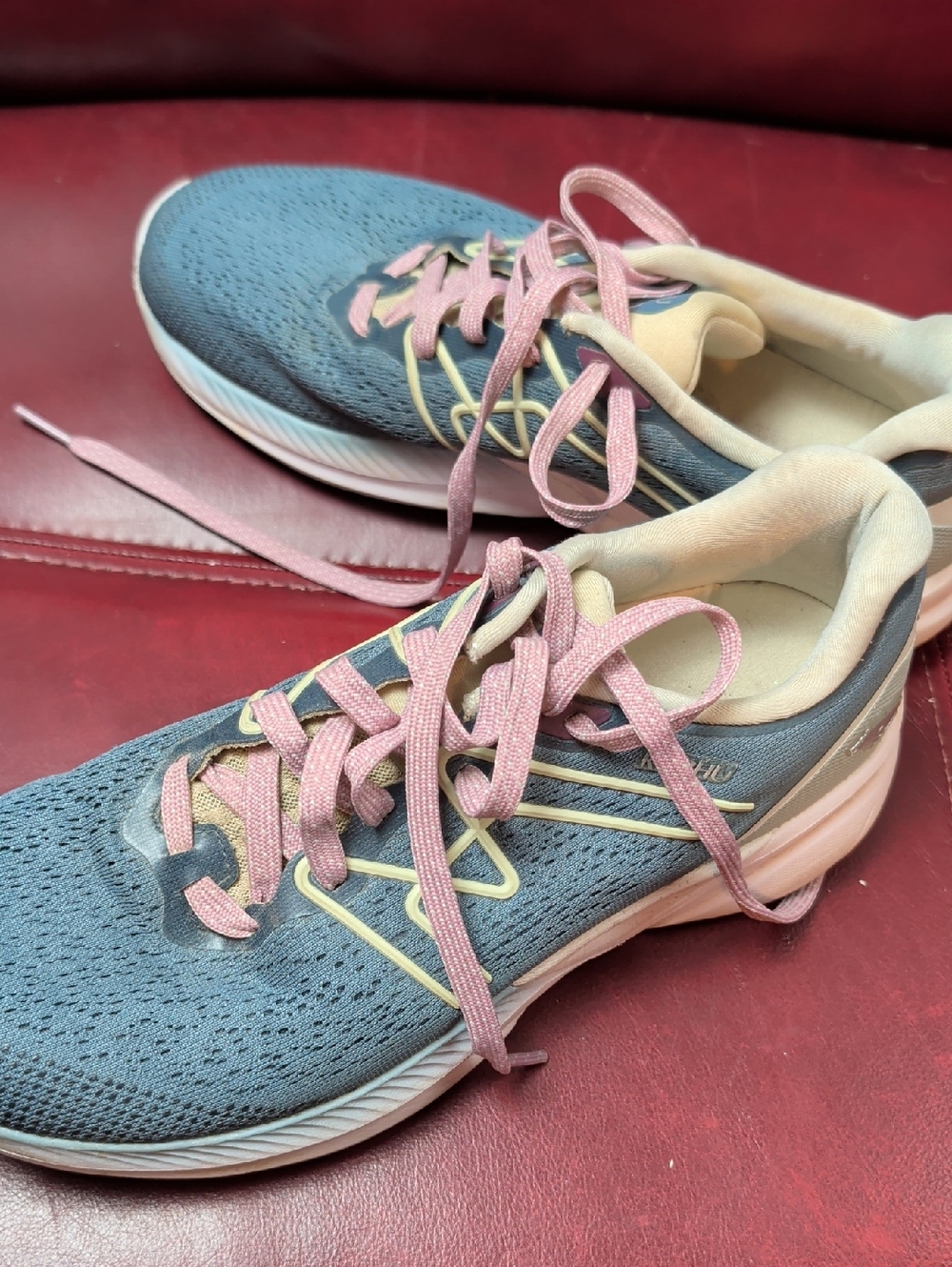 Karhu Womens Fusion Ortix 3.5 Hivo F200341 Blue Running Shoes Sneakers Size 8.5 - Picture 8 of 11